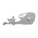 Coat Rack Cat de Callea Design aluminium