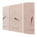 Time Zone Clock Cosmo de Callea Design caffelatte