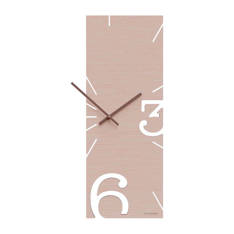 Wall Clock Greg de Callea Design pickled oak