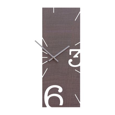 Wall Clock Greg de Callea Design gray burl