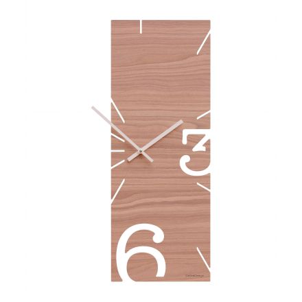 Wall Clock Greg de Callea Design black walnut