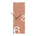 Wall Clock Greg de Callea Design briar walnut