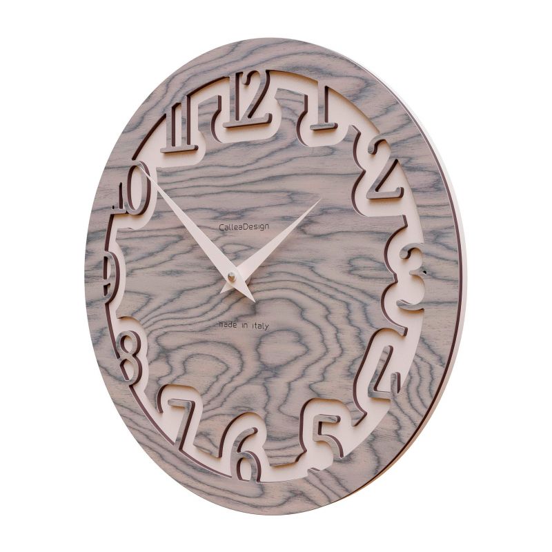 Wall Clock Labyrinth de Callea Design grey Sotssass