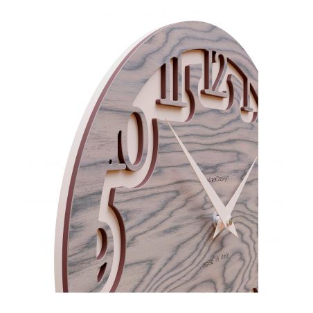 Wall Clock Labyrinth de Callea Design grey Sotssass