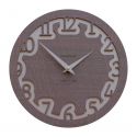 Wall Clock Labyrinth de Callea Design gray burl