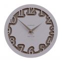 Wall Clock Labyrinth de Callea Design pinstripe