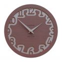 Wall Clock Labyrinth de Callea Design wengé oak