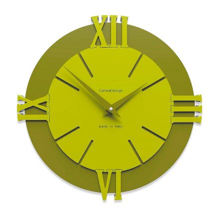 Wall Clock Louis de Callea Design cedar green