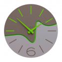 Wall Clock Oliver de Callea Design apple green