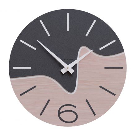 Wall Clock Oliver de Callea Design breeze oak