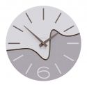 Wall Clock Oliver de Callea Design pinstripe