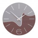 Wall Clock Oliver de Callea Design wengé oak