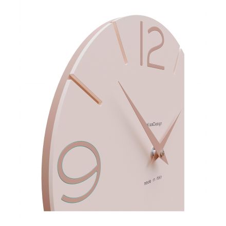 Wall Clock Smile de Callea Design flax