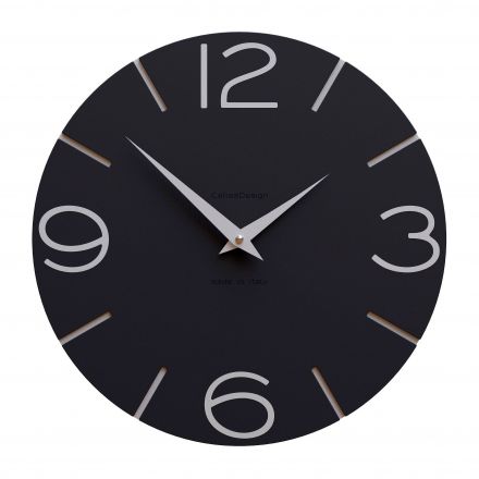 Wall Clock Smile de Callea Design black