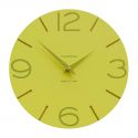 Wall Clock Smile de Callea Design cedar green