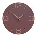 Wall Clock Smile de Callea Design chocolate