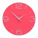 Wall Clock Smile de Callea Design fuchsia