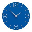 Wall Clock Smile de Callea Design electric blue