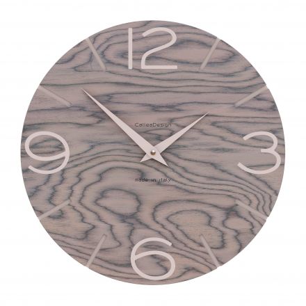 Wall Clock Smile de Callea Design grey Sotssass