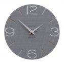 Wall Clock Smile de Callea Design gray burl