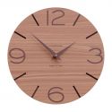 Wall Clock Smile de Callea Design black walnut