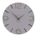 Wall Clock Smile de Callea Design pinstripe