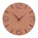 Wall Clock Smile de Callea Design briar walnut