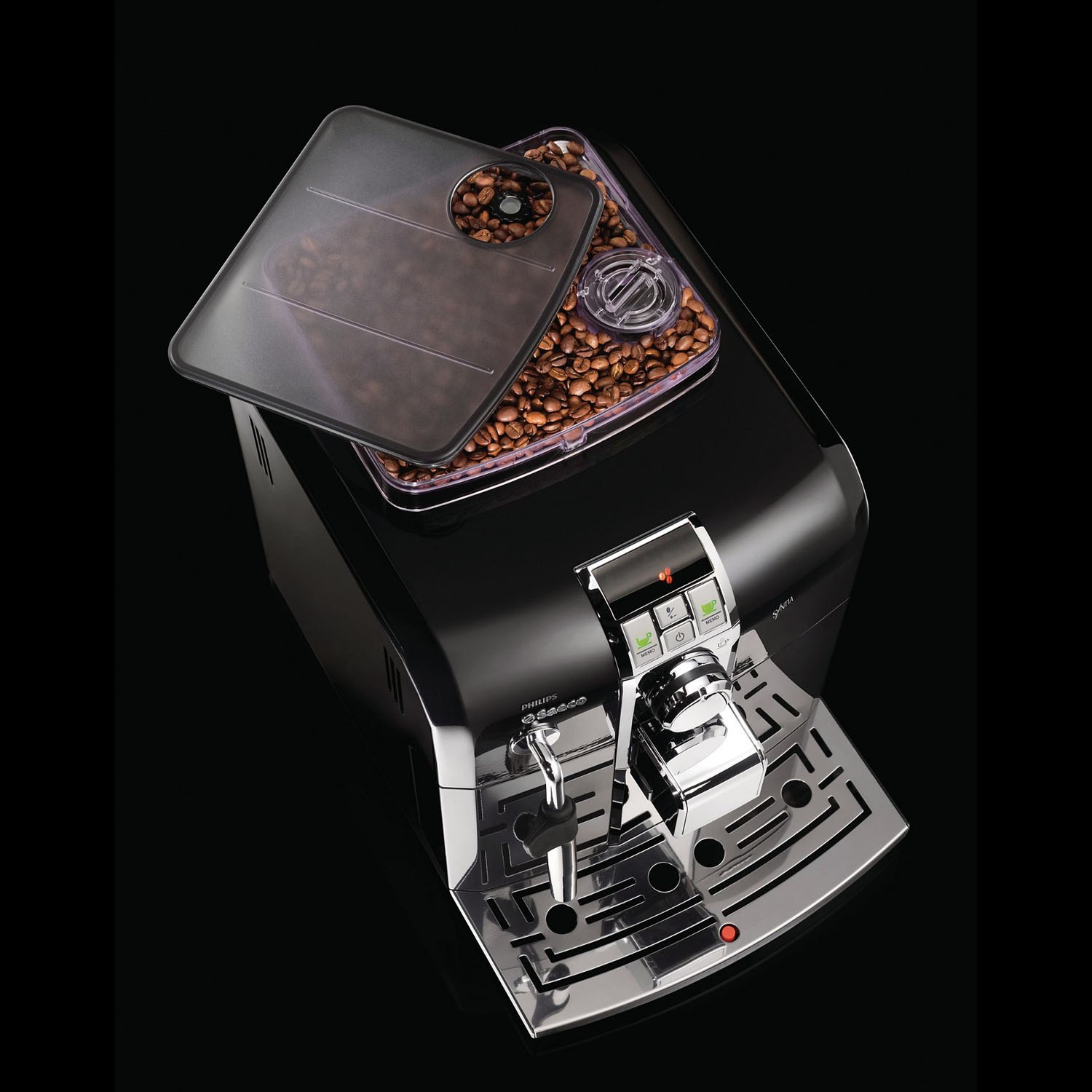 Comprar cafetera espresso Syntia Total Black de Saeco online