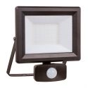 Flood Ap de Ideal Lux pantalla Naranja en color Negro