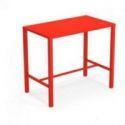 Mesa rectangular apilable Nova de Emu Rojo Escarlata