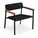 Sillón Shine de Emu Negro Sillón Shine de Emu Negro