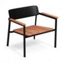 Sillón Shine de Emu Negro Sillón Shine de Emu Negro
