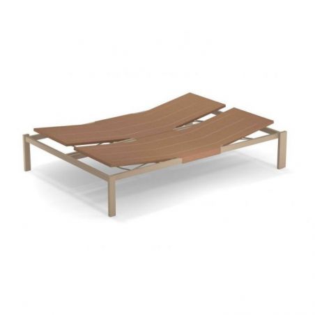 Cama apilable de dos plazas Shine de Emu Taupe