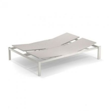 Cama apilable de dos plazas Shine de Emu Blanco Mate