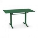 Mesa de borde bajo Table System de Emu Verde Militar