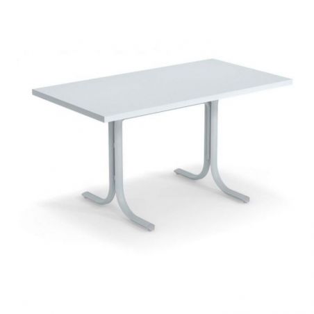 Mesa de borde cuadrado Table System