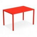 Mesa rectangular apilable Urban de Emu Rojo Escarlata