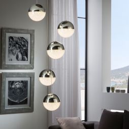 Lamp5l Led Sphere Crmdiámetro 33 Dim