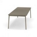 Mesa extensible de aluminio Yard de Emu Gris Verdoso