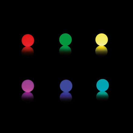 Esfera con luz Bubbles de Vondom en varios colores