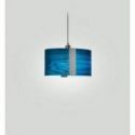 Lámpara de suspensión Sushi Suspension de Luzifer LZF pantalla Azul encendida