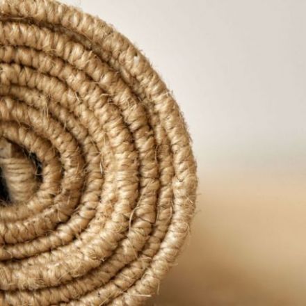 Alfombra Palma fabricada en Sisal y Yute de Kuatro Carpets