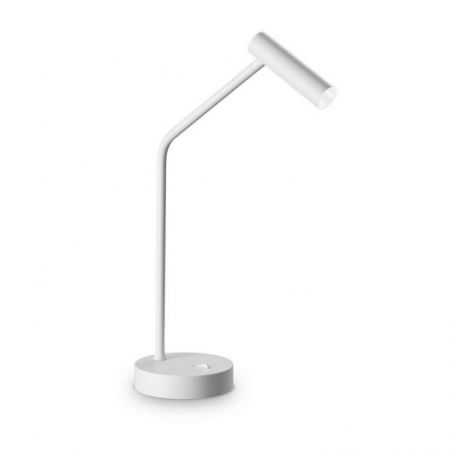 Lámpara de mesa Easy Tl de Ideal Lux pantalla Gris