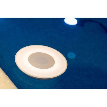 Play Disk 40 Wall & Pool, altavoz bluetooch con luz flotante en la piscina de New Garden