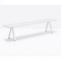 Arki-bench Arkb de Pedrali Metal Lacado Blanco BI100