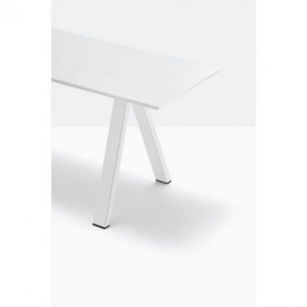 Arki-bench Arkb de Pedrali Metal Lacado Blanco BI100