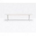 Banco Arki-bench Arkb de Pedrali Metal Lacado Blanco BI100