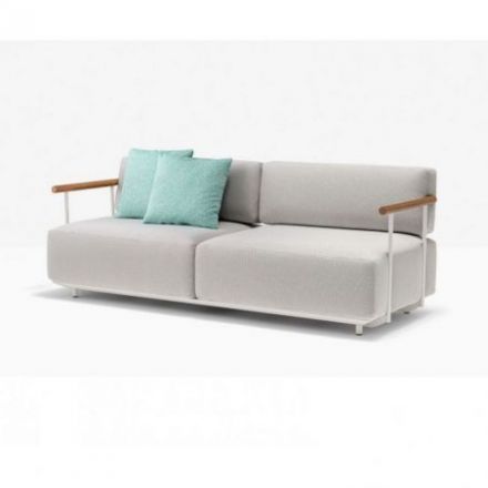 Sofá Arki-sofa de Pedrali Metal Lacado Blanco BI200