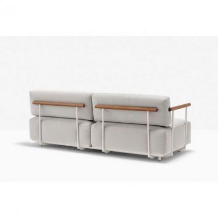 Arki-sofa de Pedrali Metal Lacado Blanco BI200