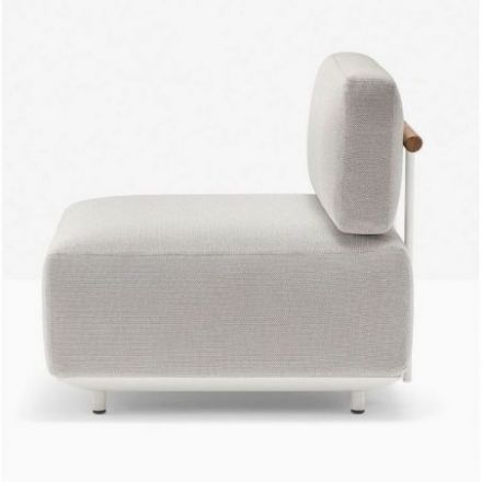 Sofá Arki-sofa de Pedrali Metal Lacado Blanco BI200